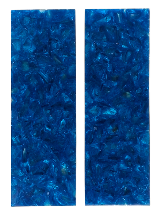 Blue & Clear Terrazzo Pearl Scale Sets