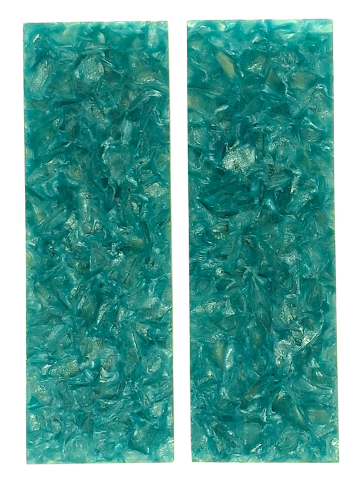 Torquoise & Clear Terrazzo Pearl Scale Sets