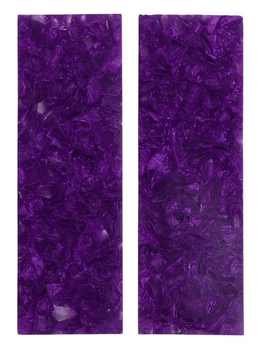Purple & Clear Terrazzo Pearl Scale Sets