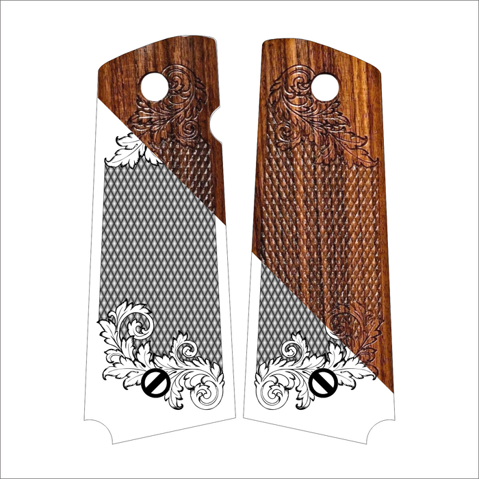 Custom Wood 1911 Grip Designer
