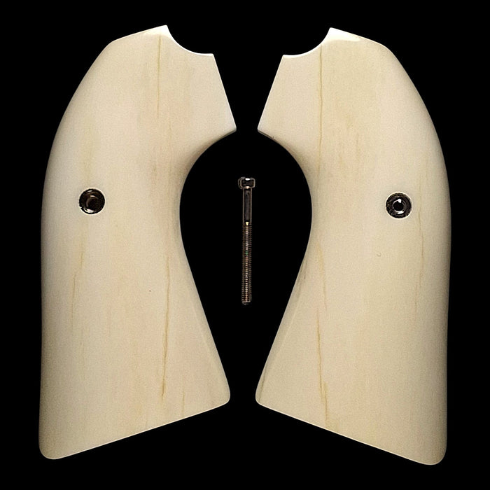 Genuine Giraffe Bone Ruger Vaquero Bisley Grips #2