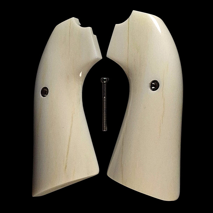 Genuine Giraffe Bone Ruger Vaquero Bisley Grips #2