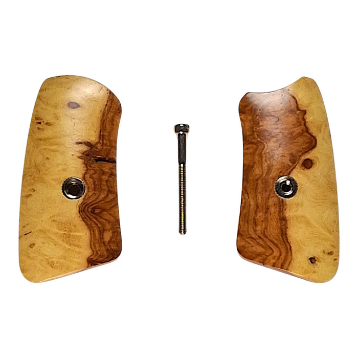 Amboyna Burl Ruger Sp101 Grip Inserts #3