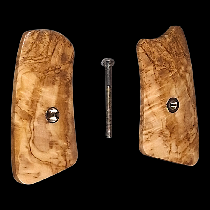 Figured Olivewood Ruger Sp101 Grip Inserts