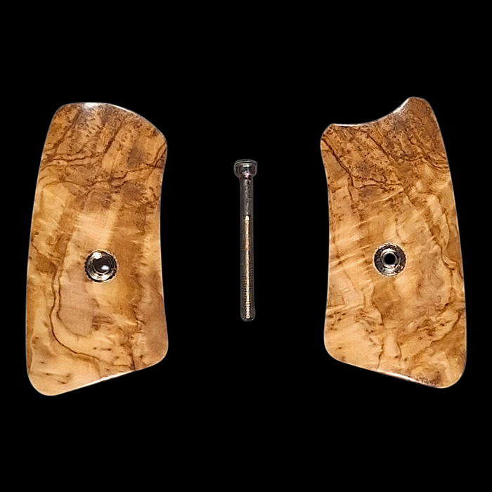 Figured Olivewood Ruger Sp101 Grip Inserts