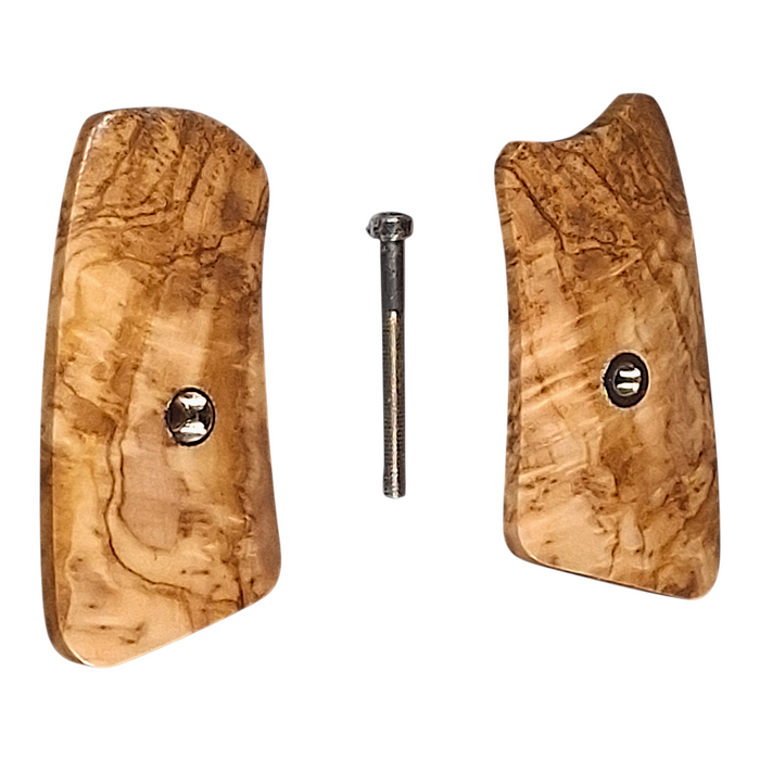 Figured Olivewood Ruger Sp101 Grip Inserts