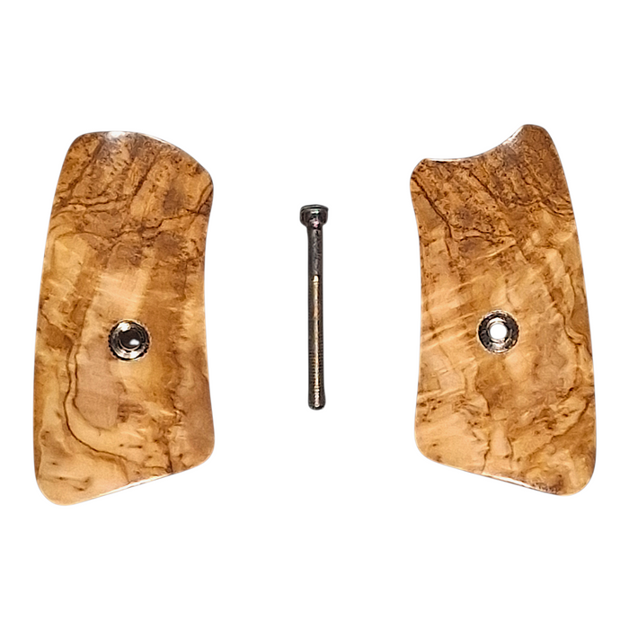 Figured Olivewood Ruger Sp101 Grip Inserts