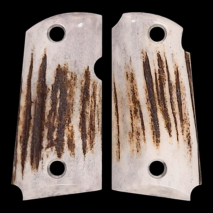 Thin Stag Kimber Micro 9 Grips