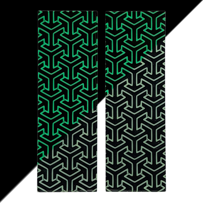 Glow in the Dark Tritessel Patterned Pearl Scale Sets