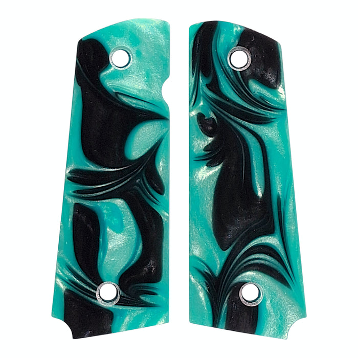 Tiffany & Black Pearl 1911 Grips (Full Size) X
