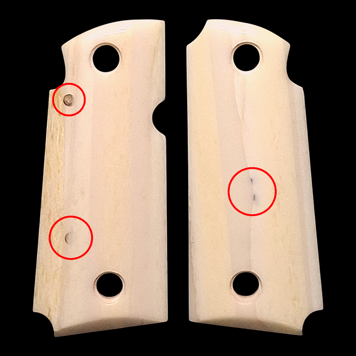 CLEARANCE - Giraffe Bone Composite Kimber Micro 380 Grips