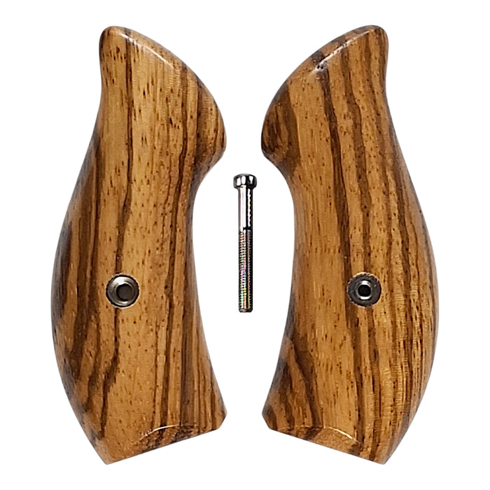Finished Zebrawood Smith & Wesson J-Frame Grips