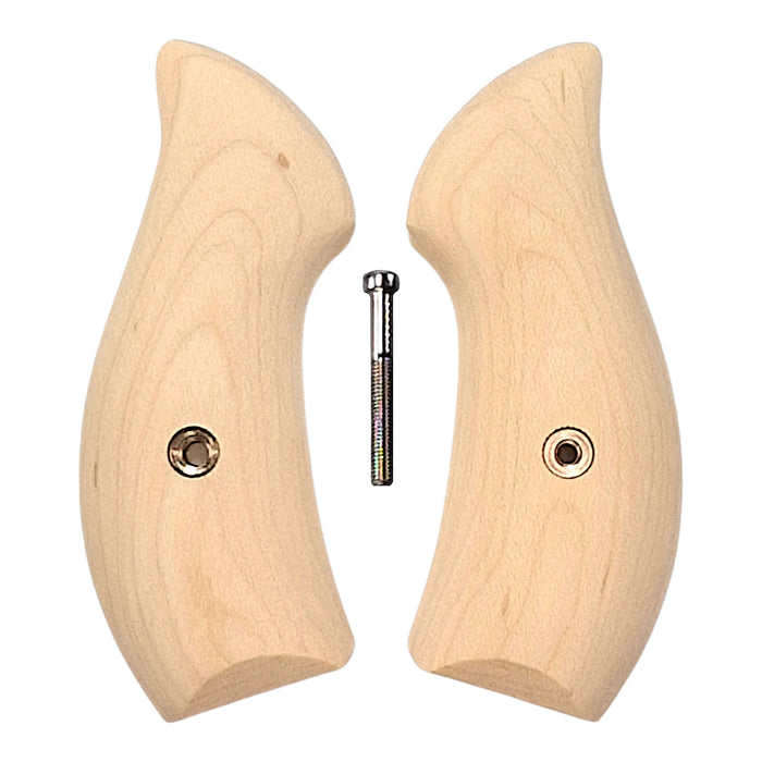 Unfinished Maple Smith & Wesson J-Frame Grips