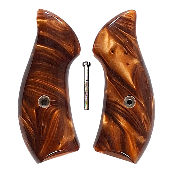 Copper Pearl Smith & Wesson J-Frame Grips