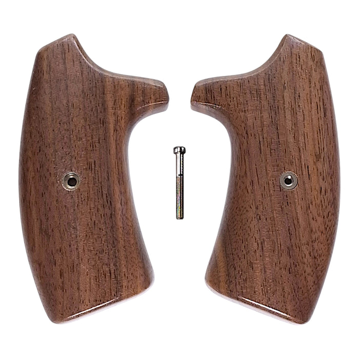 Finished Walnut Extended Smith & Wesson J-Frame Grips