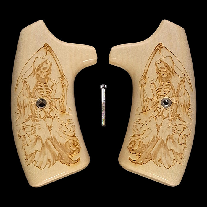 Maple Grim Reaper Extended Smith & Wesson J-Frame Grips