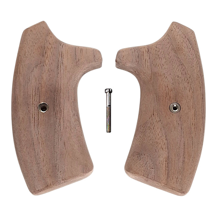 Unfinished Walnut Extended Smith & Wesson J-Frame Grips
