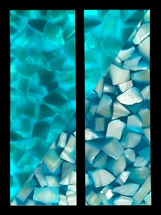 Glacier Glow Terrazzo Pearl Scale Sets