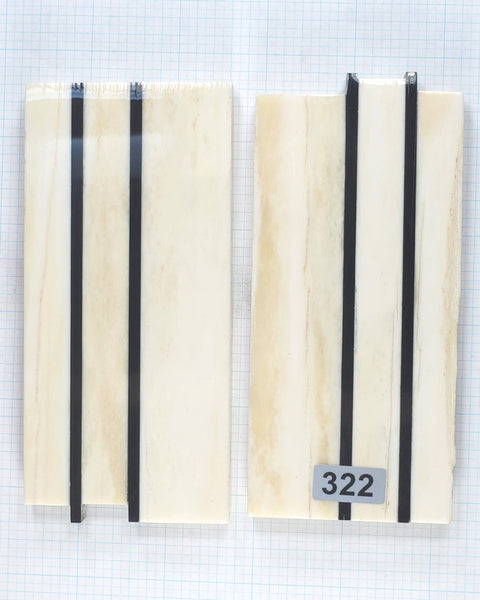Giraffe Bone & Buffalo Horn scales #322