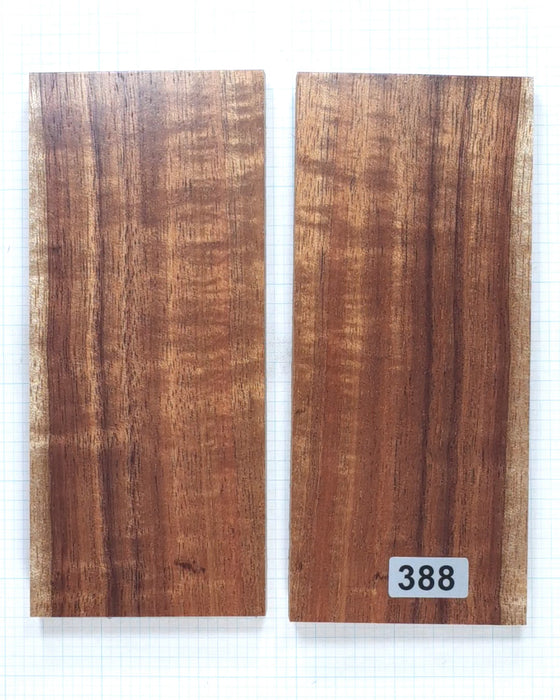 Curly Hawaiian Koa scales 40 #388