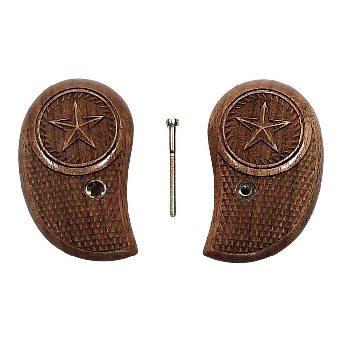 Walnut Texas Star Standard Bond Arms Derringer Grips