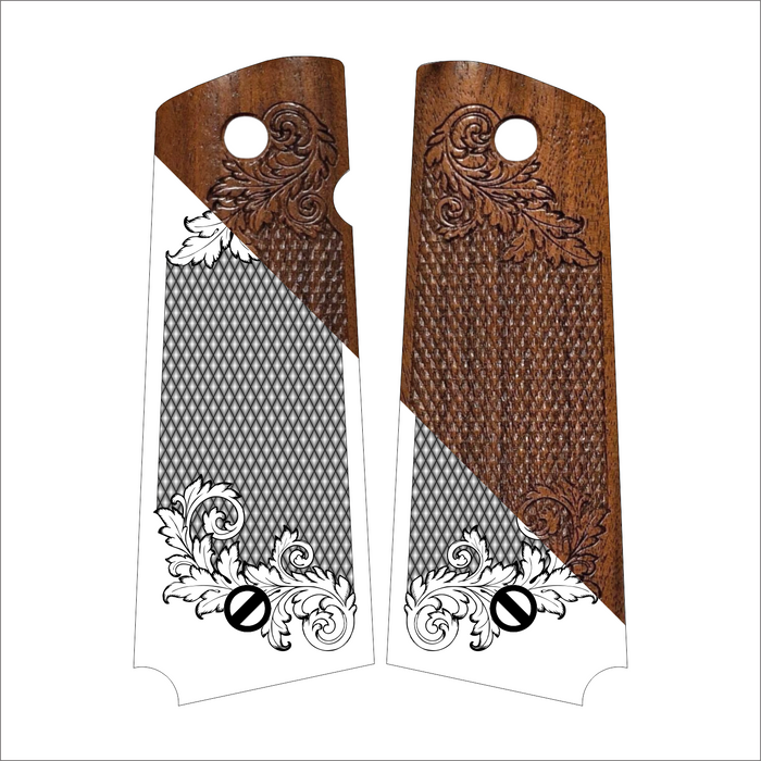 Custom Wood 1911 Grip Designer