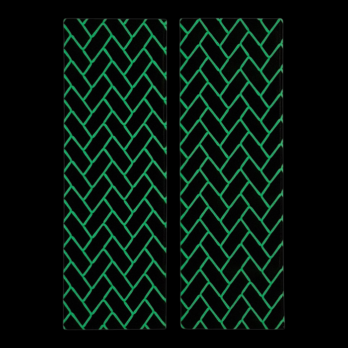 Glow in the Dark Weave Patterned Pearl Scale Sets