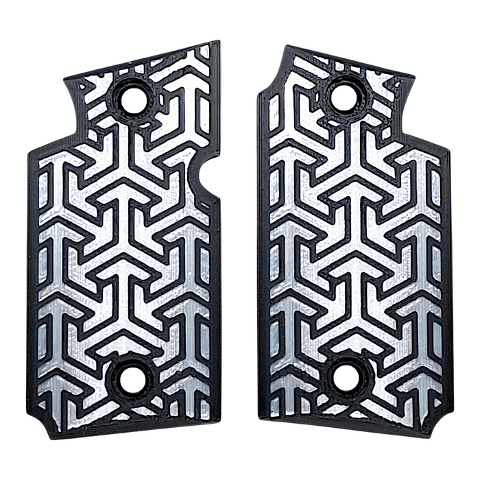 White & Black Tritessel Printed Sig Sauer P938 Grips