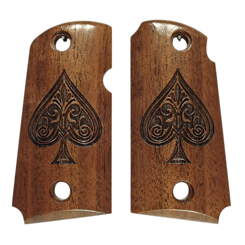 Walnut Spade Kimber Micro 9 Grips X
