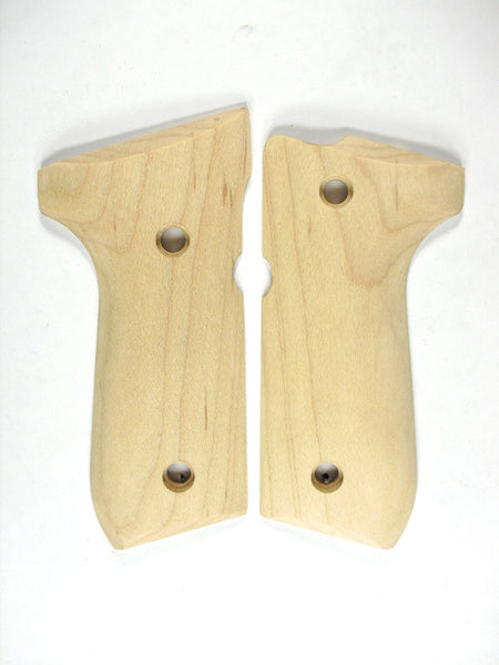 Unfinished Maple Beretta 92fs Grips
