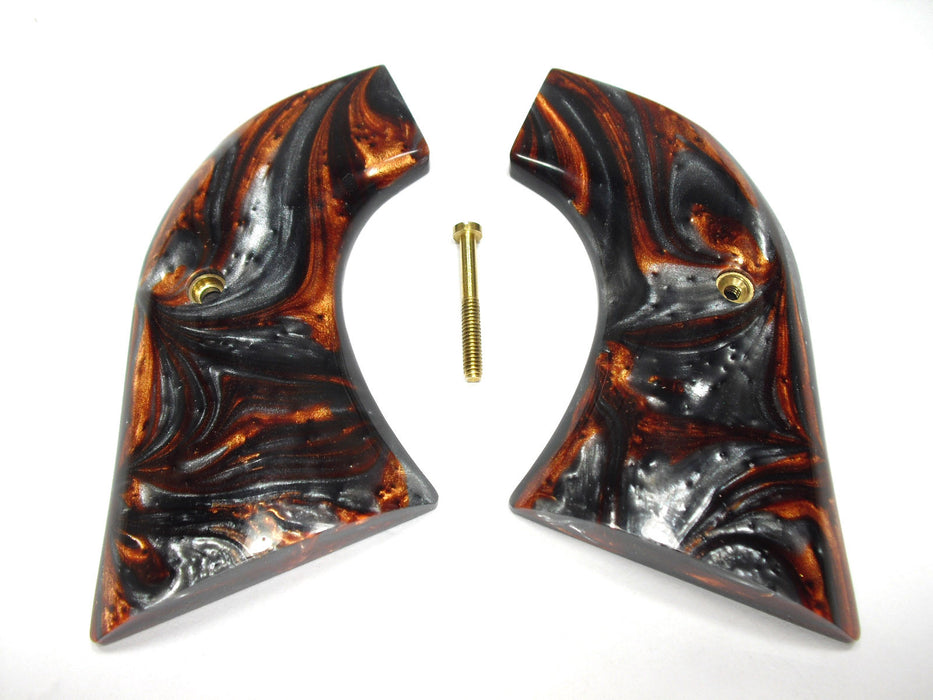 Copper & Silver Pearl Ruger Vaquero/Blackhawk/Wrangler Grips