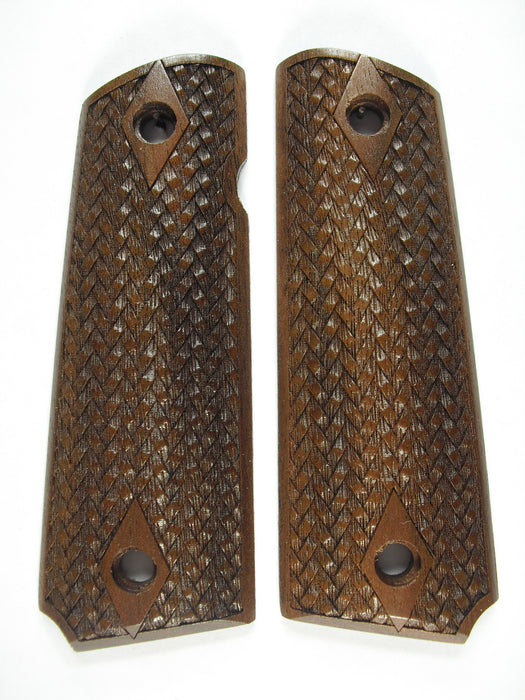 Walnut Braided Weave 1911 Grips (Full Size) X