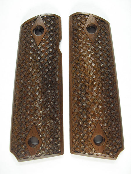 Walnut Braided Weave 1911 Grips (Full Size) X
