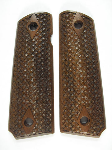 Walnut Braided Weave 1911 Grips (Full Size) X