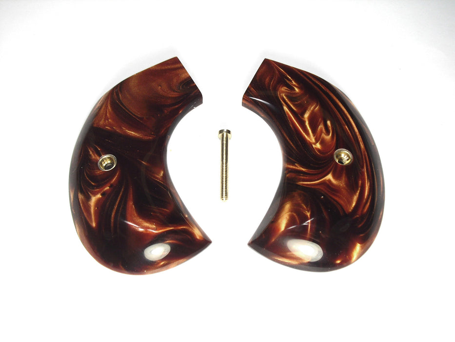 Copper Pearl Ruger Vaquero Birdshead Grips X