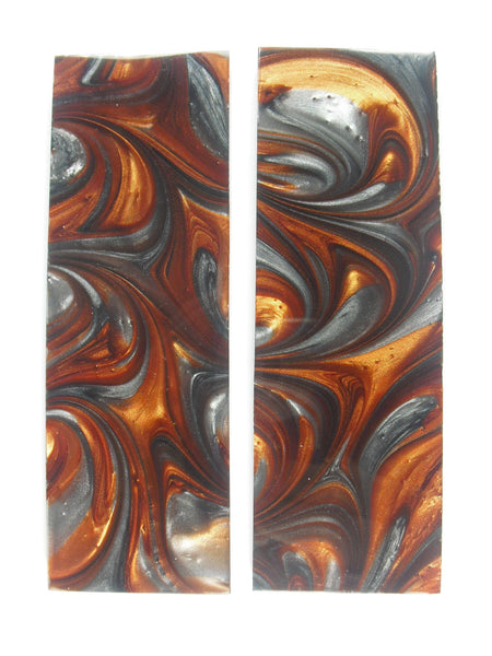 Copper & Silver Clear Pearl Scale Sets