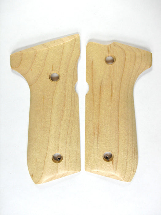 Finished Maple Beretta 92fs Grips X
