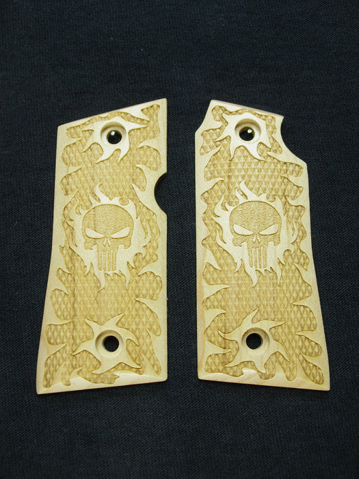 Maple Punisher #1 Colt Mustang Pocketlite Grips X