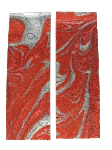 Silver & Red Pearl Scale Sets