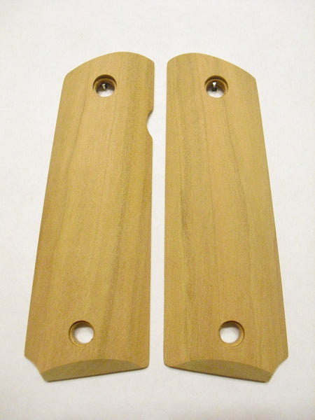 Unfinished Cherry 1911 Grips (Full Size)