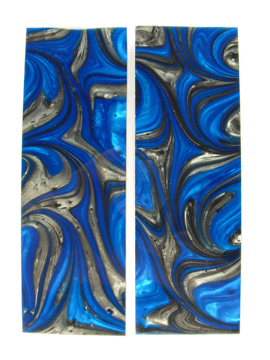 Silver & Blue Pearl Scale Sets