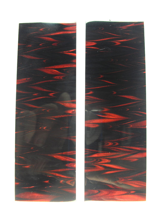 Streaked Black & Red Pearl Scale Sets