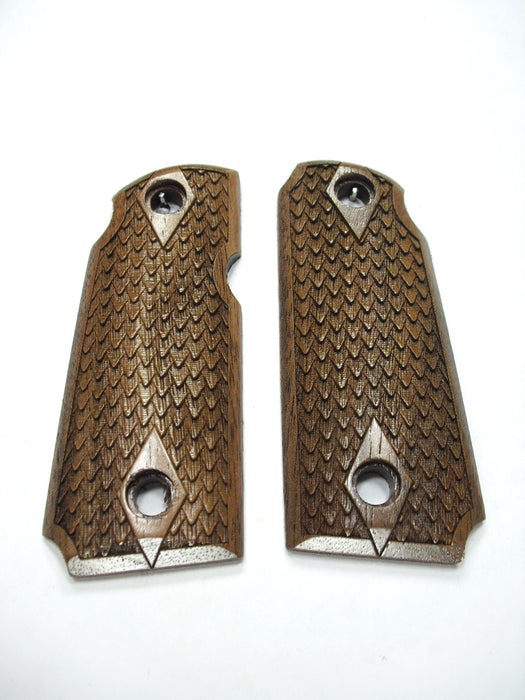 Walnut Dragon Scale Kimber Micro 380 Grips X