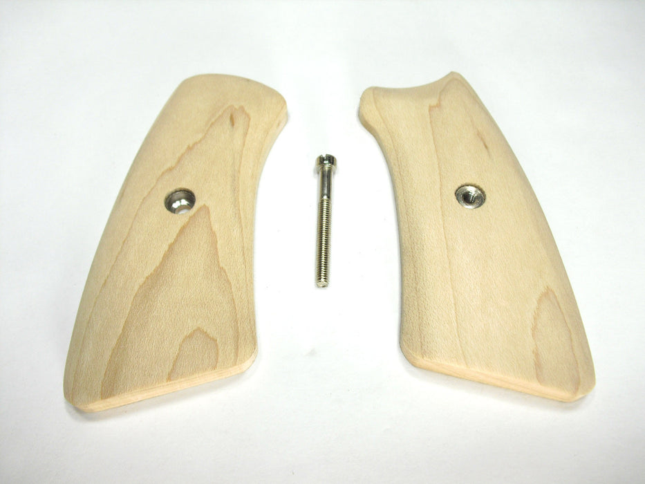 Unfinished Maple Ruger Gp100 Grip Inserts