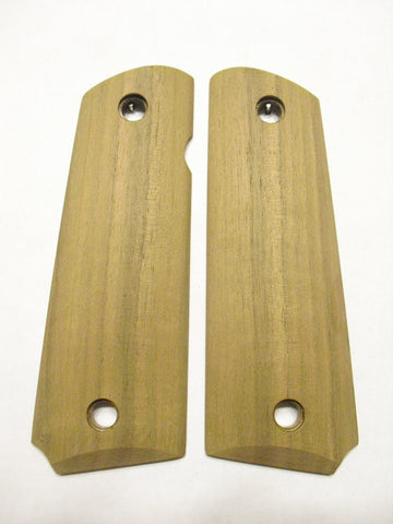 Unfinished Walnut 1911 Grips (Full Size)