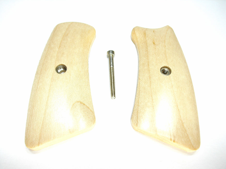 Finished Maple Ruger Gp100 Grip Inserts