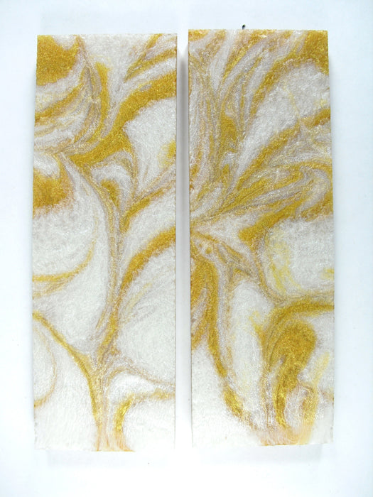 White & Gold Pearl Scale Sets