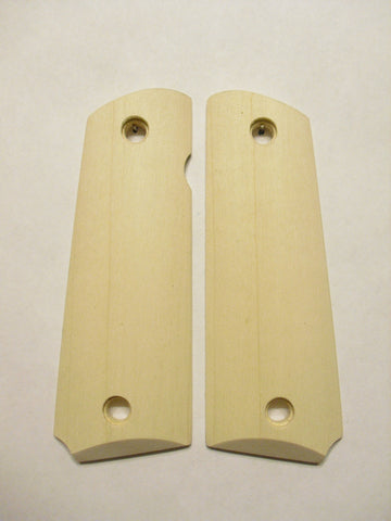 Unfinished Maple 1911 Grips (Full Size)