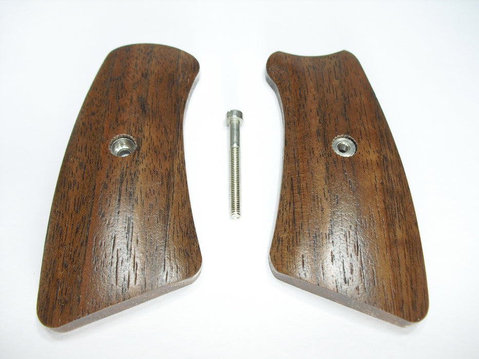 Finished Walnut Ruger Gp100 Grip Inserts