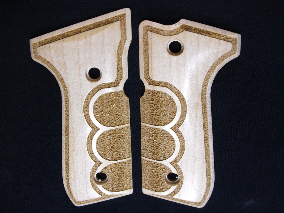 Maple Grip Tape Texture Beretta 92fs Grips X